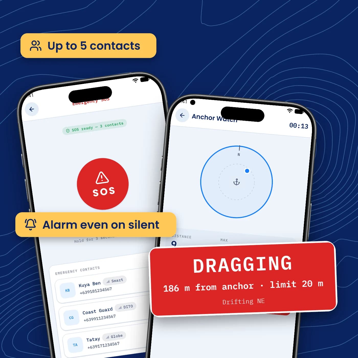 Emergency SOS alert
