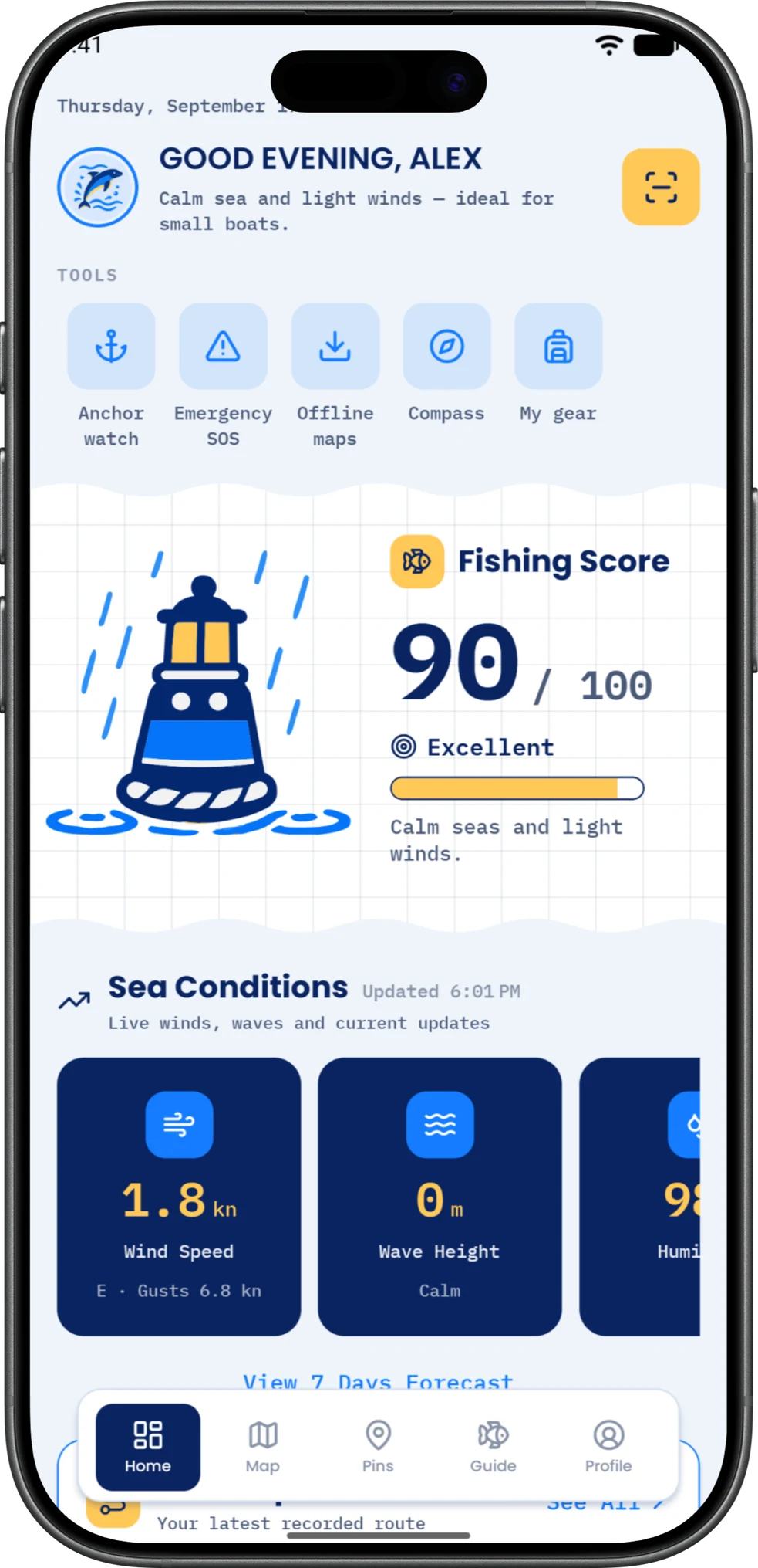 Screenshot ng FishPin app 7