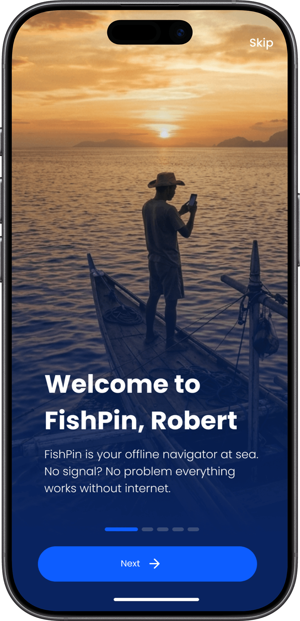 FishPin app screenshot 1
