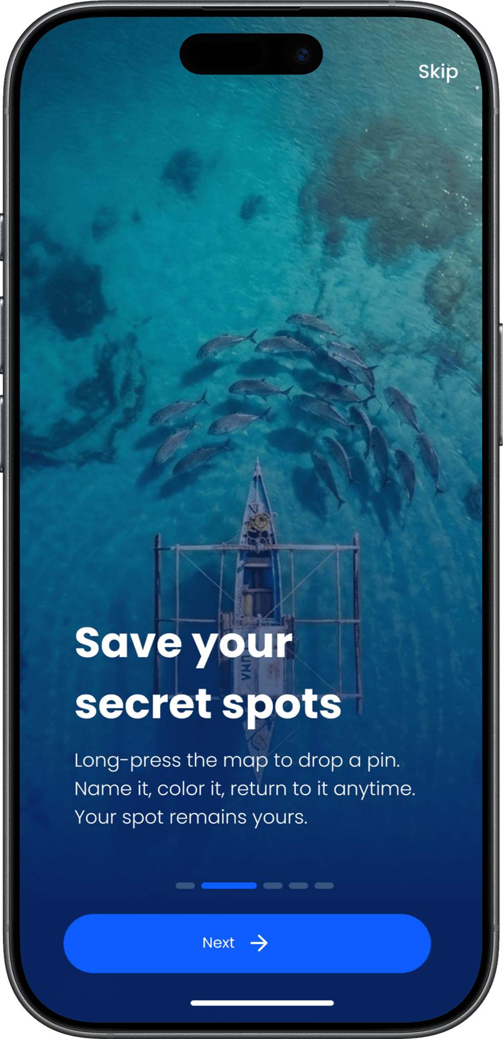 FishPin app screenshot 2